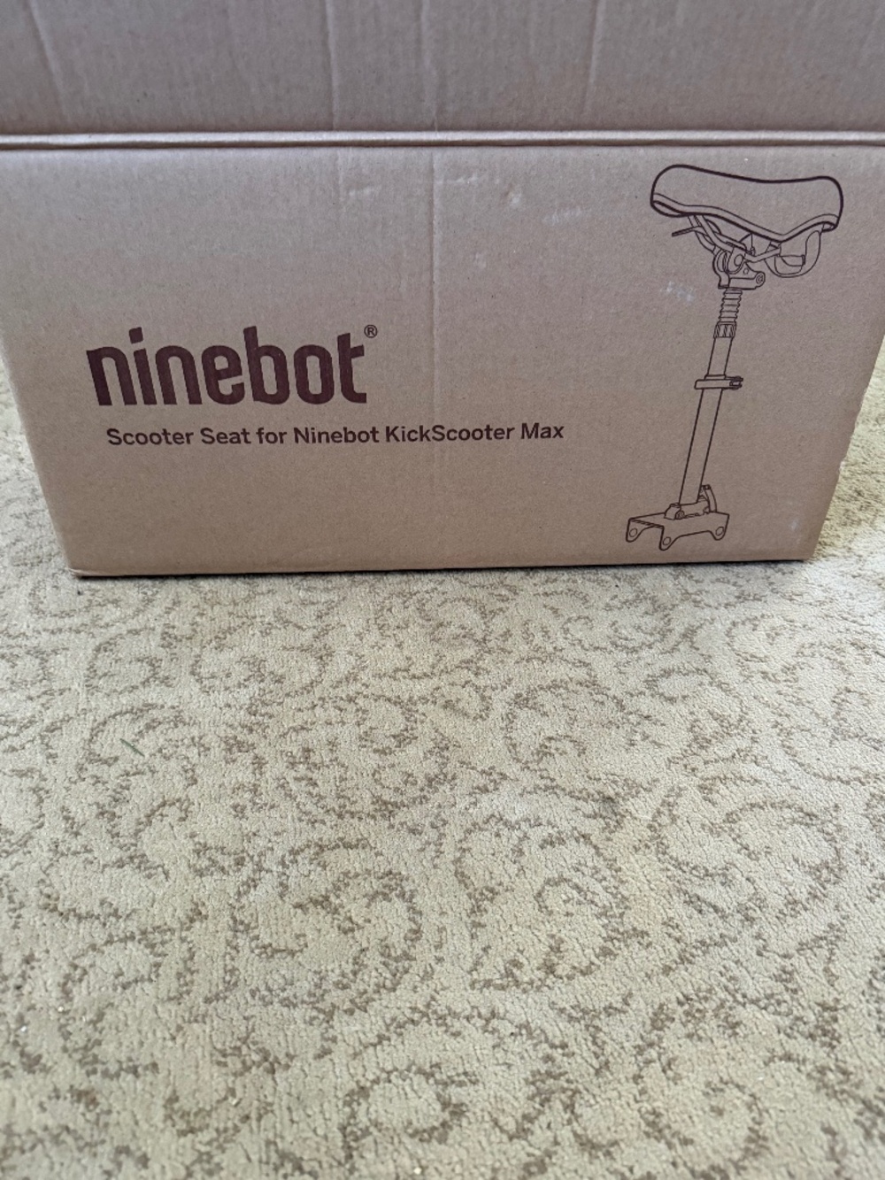 NIB - Seat for Ninebot KickScooter MAX by Segway - Picture 2 of 6
